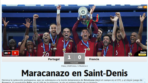 Dư luận nói gì về chức vô địch EURO của Bồ Đào Nha?