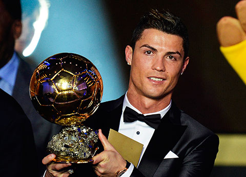 Ronaldo đã có 3 Quả bóng Vàng trong sự nghiệp