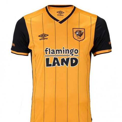 Áo sân nhà của Hull City