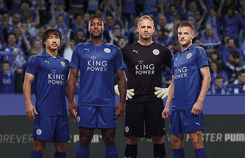 Áo sân nhà của Leicester