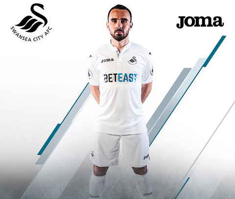 Áo sân nhà của Swansea