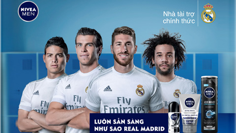 NIVEA Men trở thành nhà tài trợ chính thức CLB Real Madrid tại Việt Nam