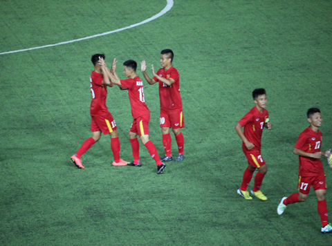 U16 Việt Nam đang đi những bước tiến vững chắc ở VCK U16 châu Á năm nay