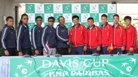 Lý Hoàng Nam tự tin cùng tuyển Davis Cup Việt Nam vượt qua Thái Lan