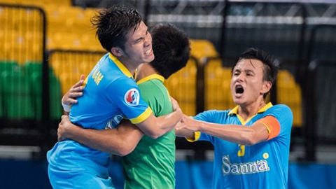 Sanna Khánh Hòa khởi đầu thuận lợi tại giải futsal các CLB châu Á 2016