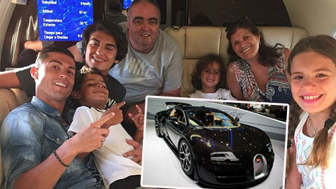 Ronaldo tậu siêu xe 1,7 triệu bảng
