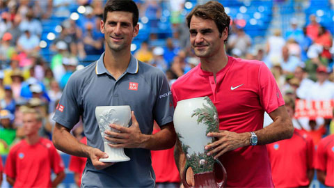 Djokovic và Federer trở lại Cincinnati Masters