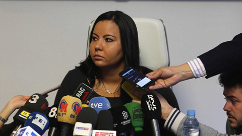 Dinorah Santana không bao giờ chen ngang tình cảm của Alves  và Joana Sanz