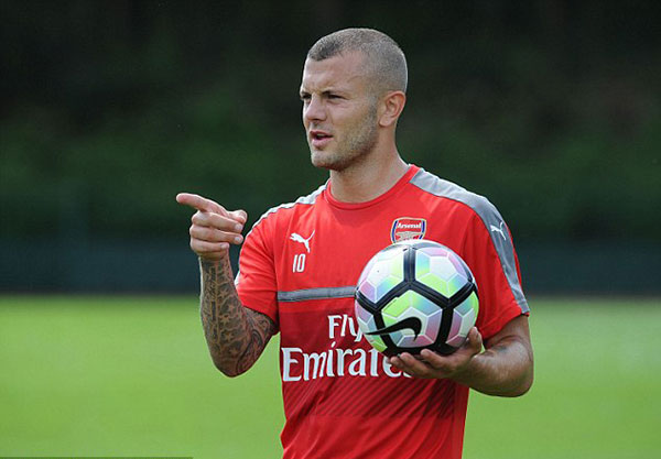 Tiền vệ Jack Wilshere hy vọng sẽ rũ bỏ chấn thương lại phía sau để sớm lấy lại phong độ