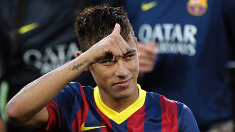 Neymar đang trên đường thành ngôi sao số một của Barca
