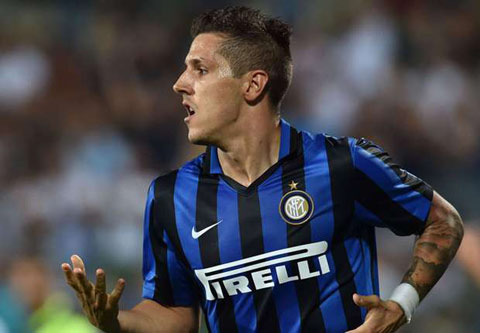 Jovetic ghi bàn, nhưng Inter không tránh khỏi thất bại