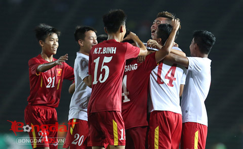 U16 Việt Nam có một giải đấu tương đối thành công - Ảnh: Đông Huyền