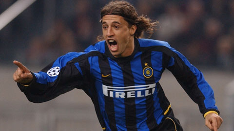 11. Hernan Crespo, từ Lazio đến Inter năm 2002, giá 36 triệu euro