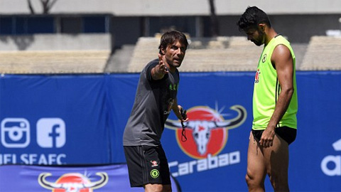 HLV Conte không chắc Costa sẽ ở lại Chelsea