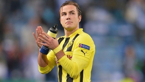 Goetze đã trở về Dortmund