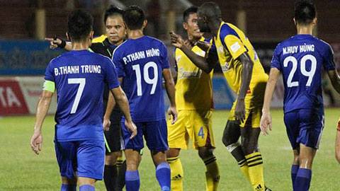 BTC V.League công nhận kết quả trận Sanna Khánh Hòa và QNK.Quảng Nam