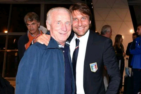 Conte luôn dành sự kính trọng và biết ơn tới HLV Trapattoni