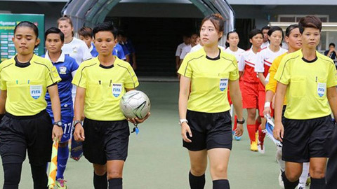 Cận cảnh nhan sắc vạn người mê của nữ trọng tài Hàn Quốc bị fan Myanmar dọa đánh