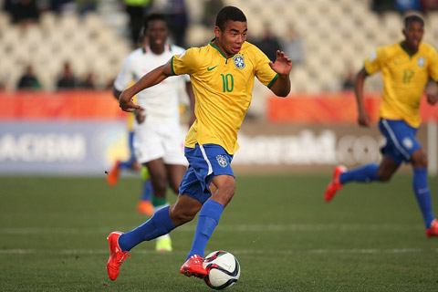 Gabriel Jesus sẽ cùng đội Olympic Brazil tham dự Thế vận hội 2016 