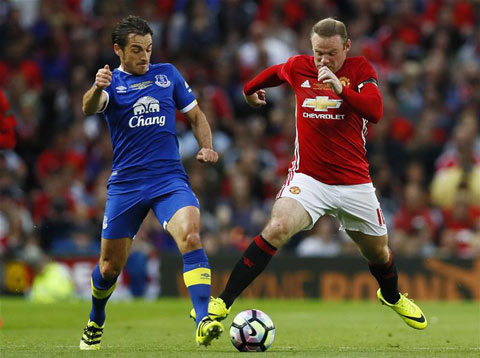 Rooney thi đấu dưới mức trung bình ở vị trí 