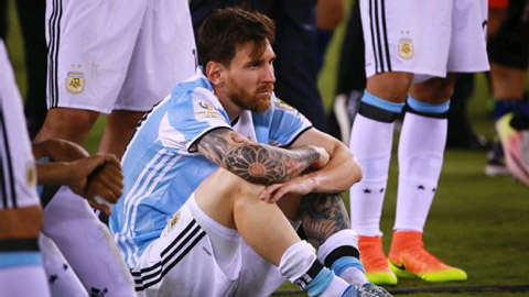 Messi đã trải qua quá nhiều thất bại cùng ĐT Argentina