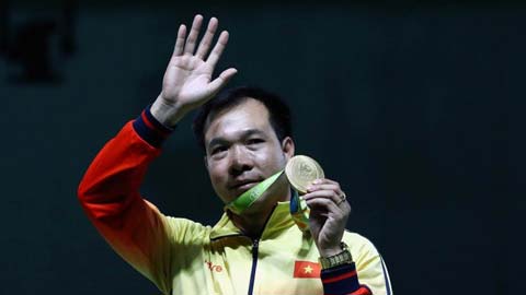 Hoàng Xuân Vinh mang về Huy chương vàng Olympic đầu tiên cho Việt Nam
