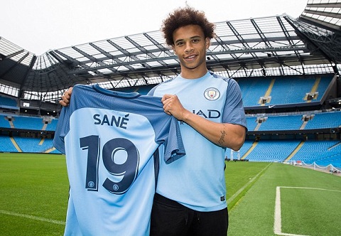 Man City biến Sane thành cầu thủ đắt giá nhất nước Đức