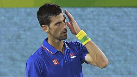 Djokovic bị loại ngay vòng 1 Olympic Rio 2016