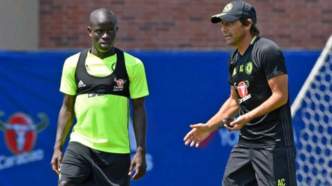 Chelsea sẽ rất đáng gờm với Conte-Kante