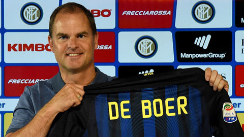 Inter Milan bổ nhiệm HLV Frank de Boer