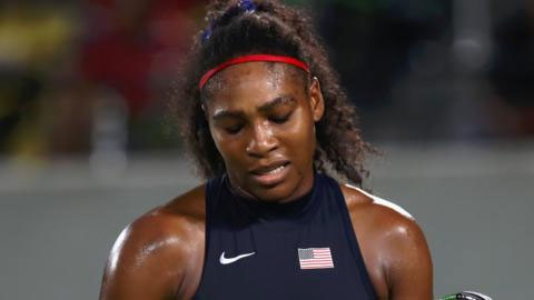 Serena Williams nối gót Djokovic rời Olympic Rio 2016