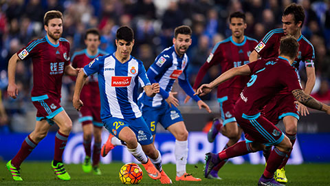 Asensio thi đấu chói sáng trong màu áo Espanyol mùa trước