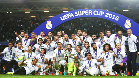 Real giành Siêu cúp châu Âu: Khí chất người Madrid