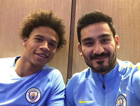 Guendogan và Sane không thể ra sân vì chấn thương