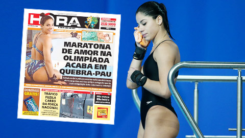 Hoa hậu nhảy cầu Brazil mất Olympic vì scandal sex