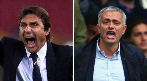 HLV Conte có nhiều kinh nghiệm chơi bóng hơn Mourinho