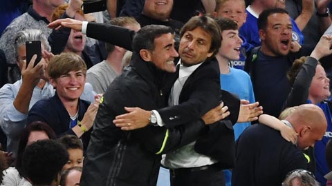 Costa là người ấn định chiến thắng cho Chelsea, qua đó mang về niềm vui tột độ cho ông thầy Conte 