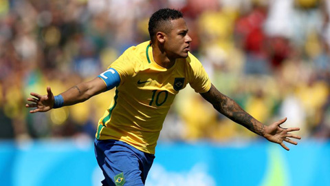 Neymar ghi bàn thắng nhanh nhất lịch sử Olympic