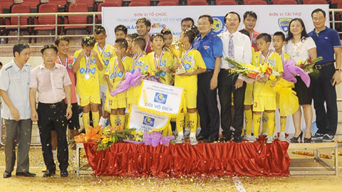 FLC Thanh Hóa vô địch giải bóng đá nhi đồng toàn quốc
