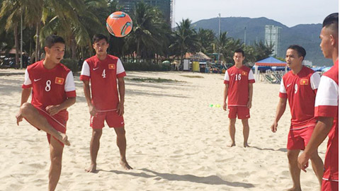 ĐT bóng đá bãi biển Việt Nam dự giải giao hữu ở Trung Quốc