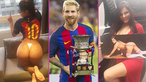 Hậu trường sân cỏ 20/8: Miss Bumbum 2015 chưa buông tha Messi