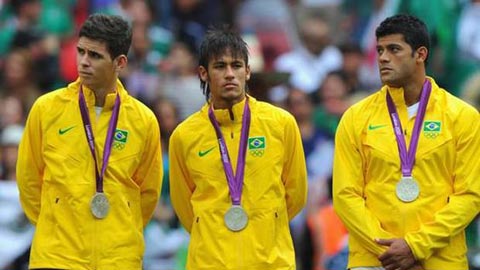 Tấm HCV Olympic sẽ sưởi ấm bóng đá Brazil