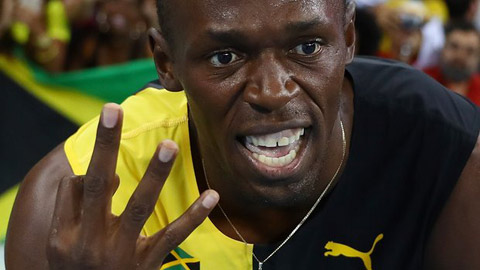 Usain Bolt giành thêm HCV Olympic ở nội dung 4x100m