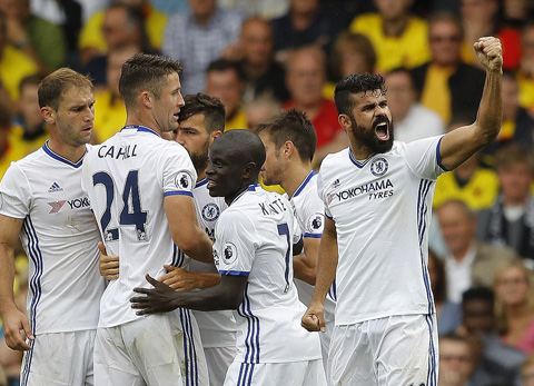 Các bàn thắng muộn của Costa đang cứu rỗi Chelsea