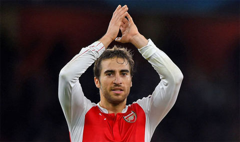 Flamini đã rời Arsenal