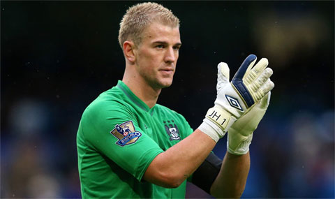 Thủ môn Joe Hart đã bị mất suất bắt chính