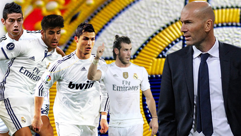 Real và những cơn đau đầu dễ chịu của Zidane