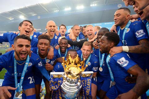 Leicester lần đầu tiên tham dự Champions League