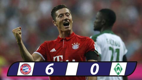 Lewandowski lập hat-trick, Bayern khai màn Bundesliga hoàn hảo