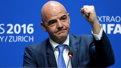Chủ tịch FIFA Infantino lại mơ về World Cup có 40 đội
